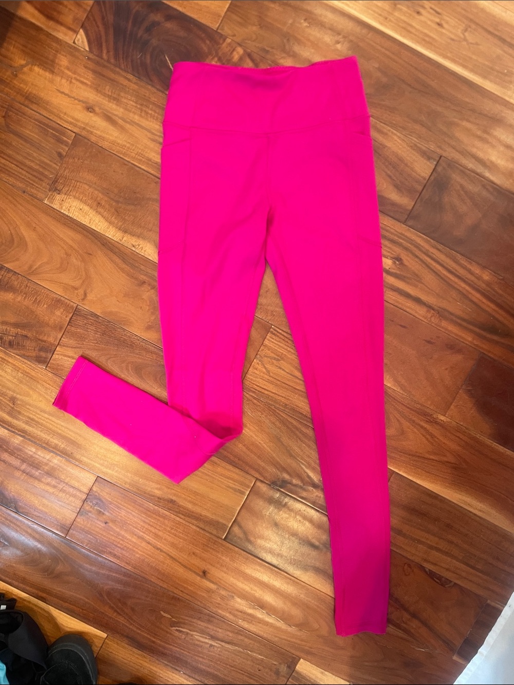 Victoria's Secret Hot Pink High-Rise Leggings
